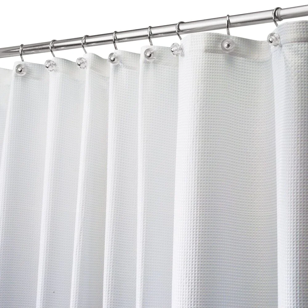 Rideau de douche en tissu iDesign - Image 2