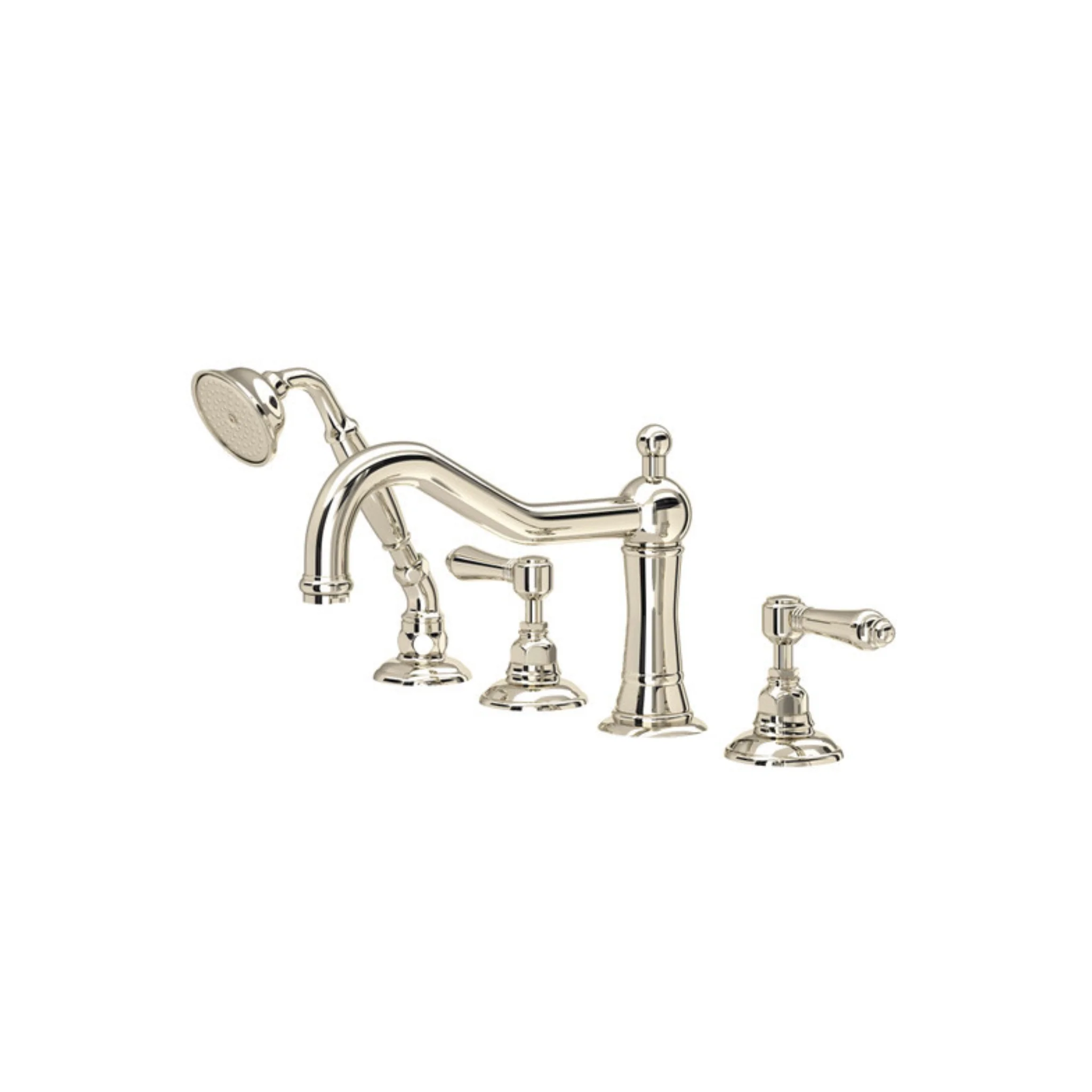 Robinet de bain 4 morceaux avec douchette Collection ACQUI - Image 2
