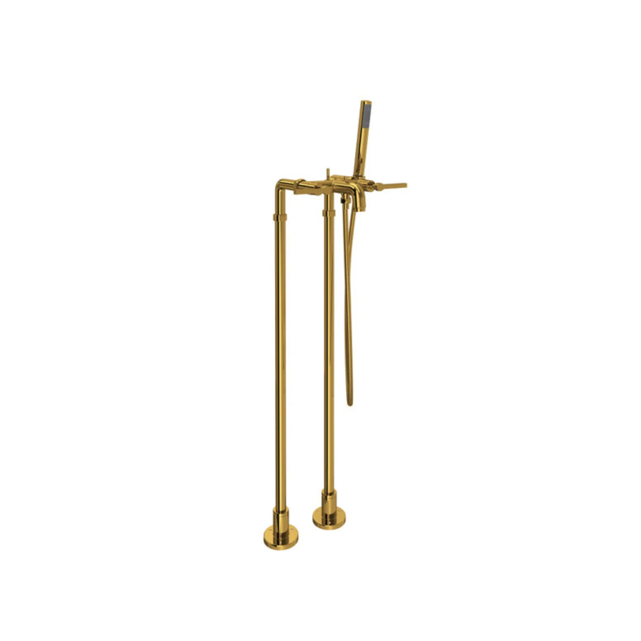 Robinet de bain au sol avec douchette Collection LOMBARDIA - Image 12