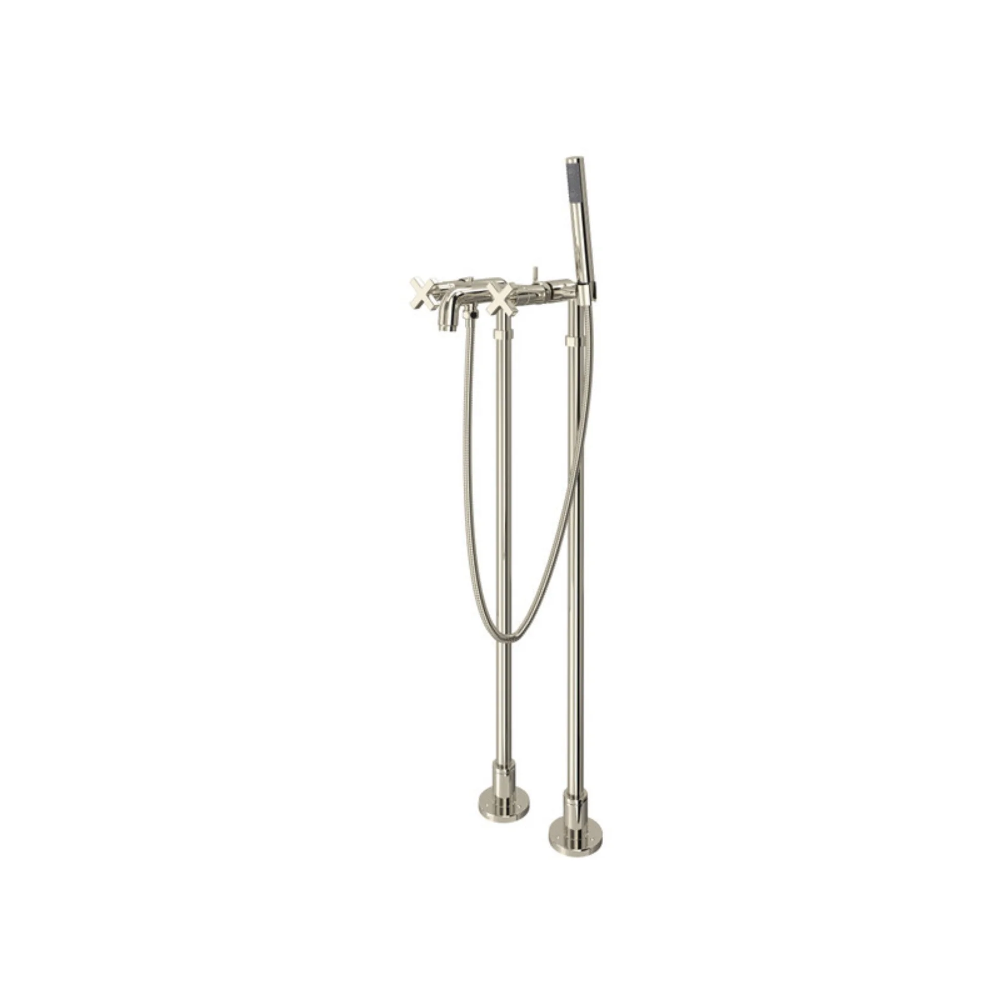 Robinet de bain au sol avec douchette Collection LOMBARDIA - Image 2