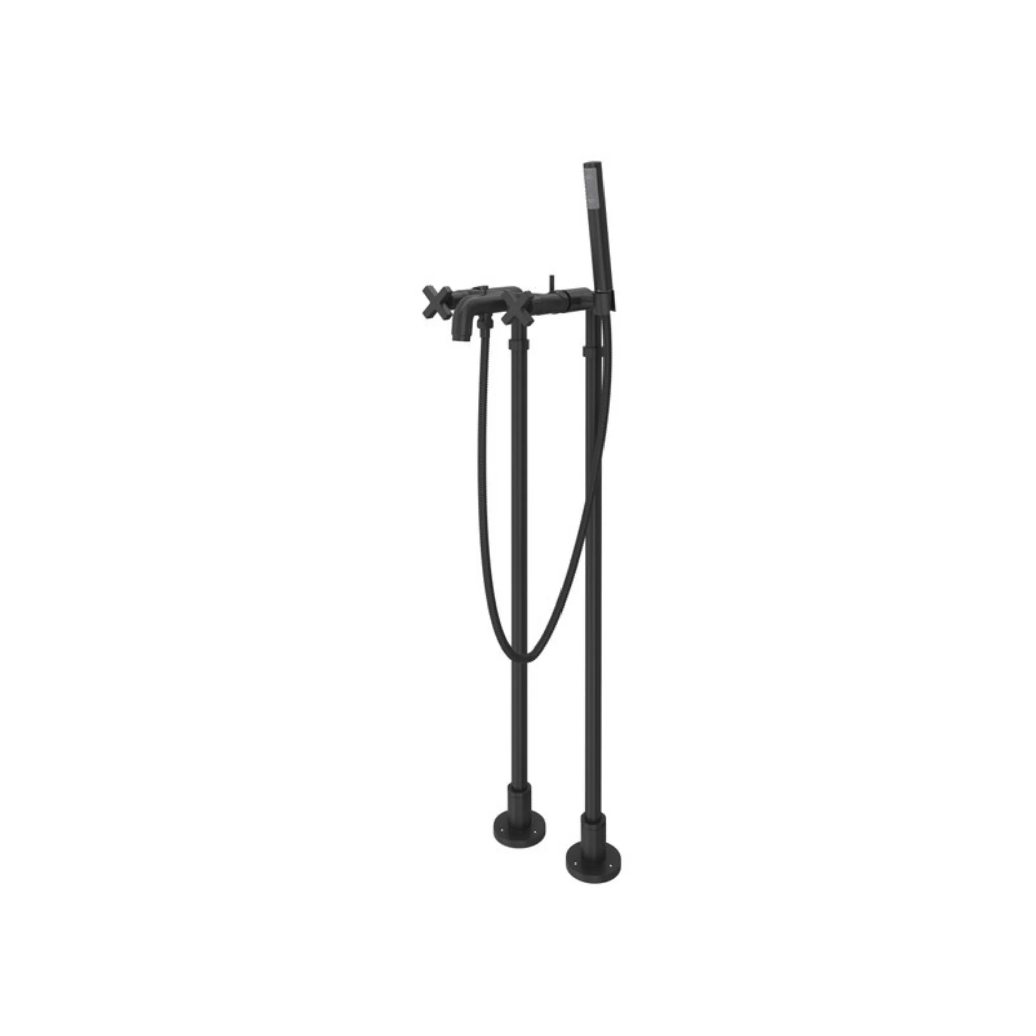 Robinet de bain au sol avec douchette Collection LOMBARDIA - Image 4