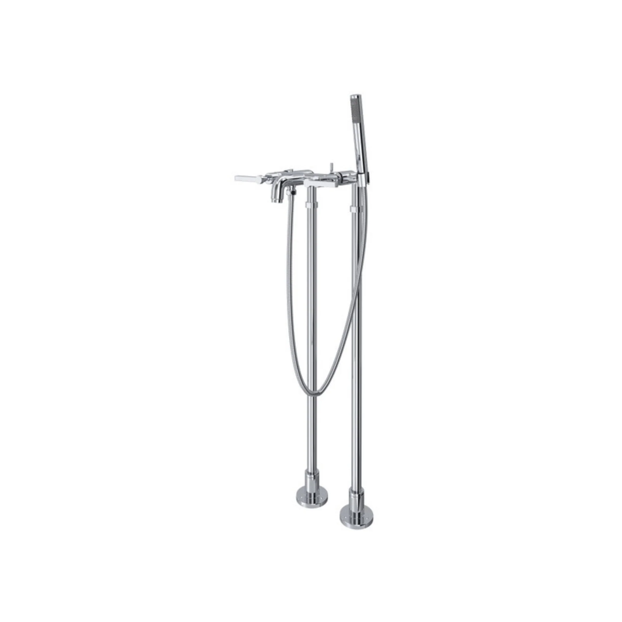 Robinet de bain au sol avec douchette Collection LOMBARDIA - Image 7