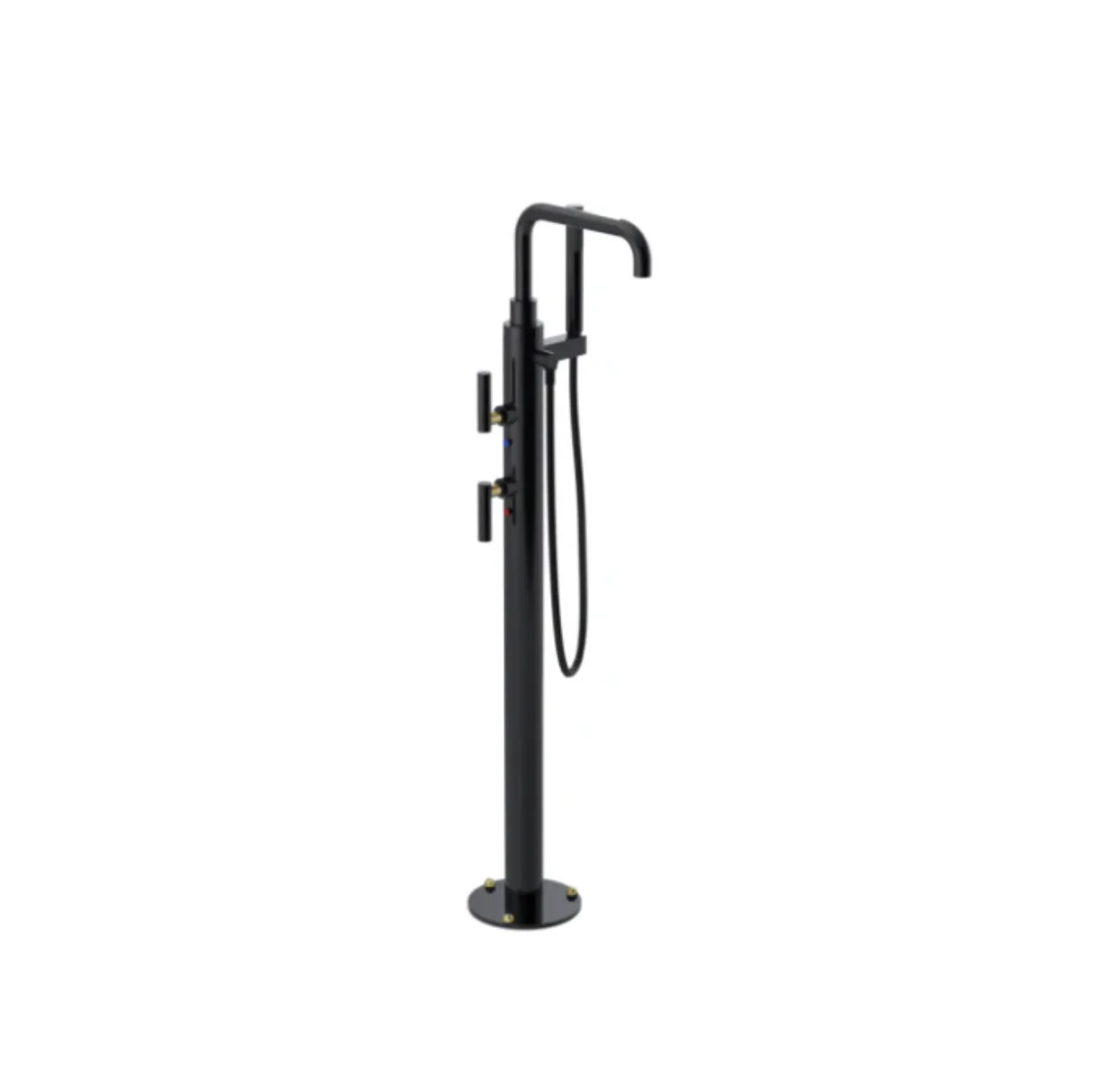 Robinet de bain autoportant Ă levier avec douchette Collection Genesis - Image 11