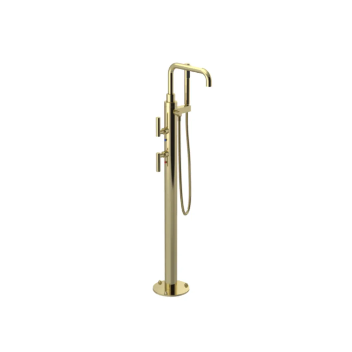 Robinet de bain autoportant Ă levier avec douchette Collection Genesis - Image 3