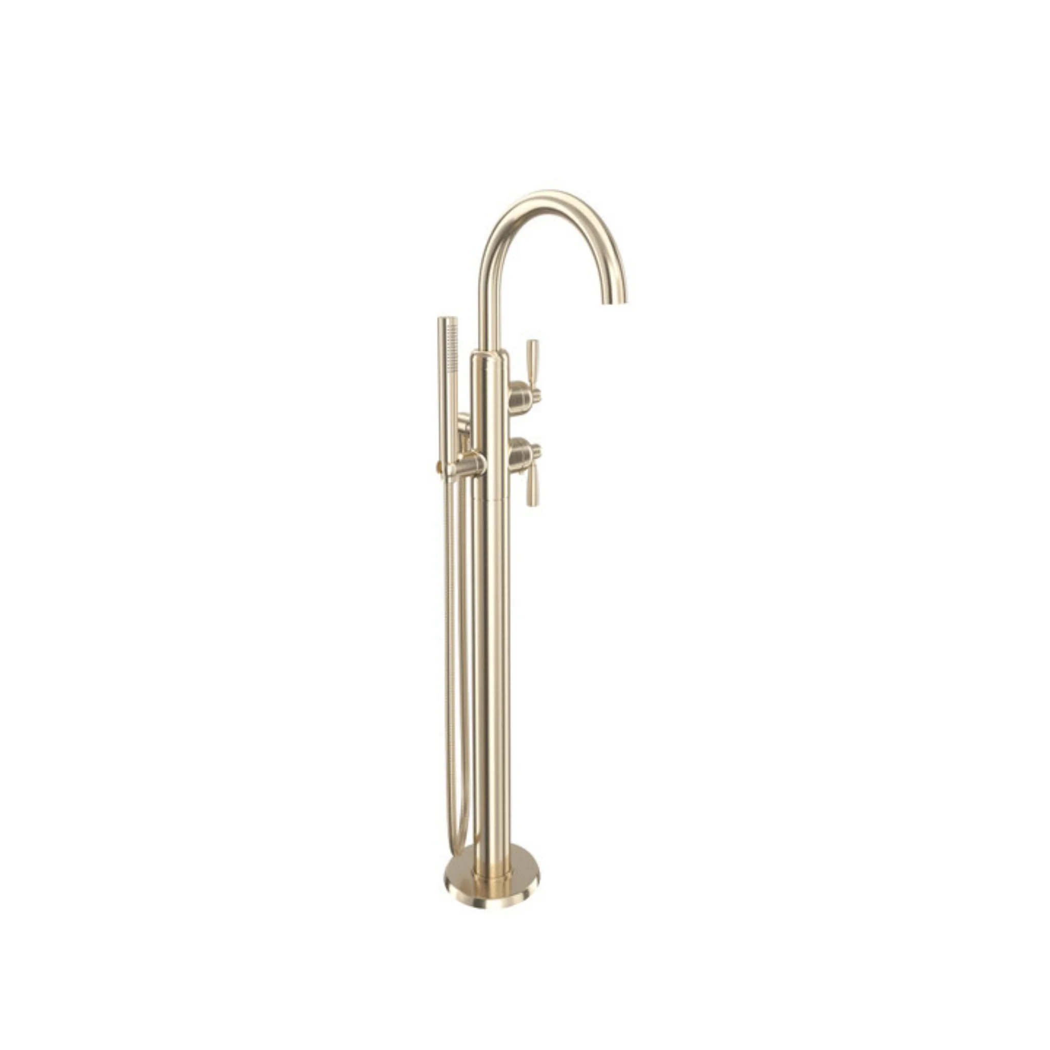 Robinet de bain autoportant avec douchette Collection Holborn - Image 3