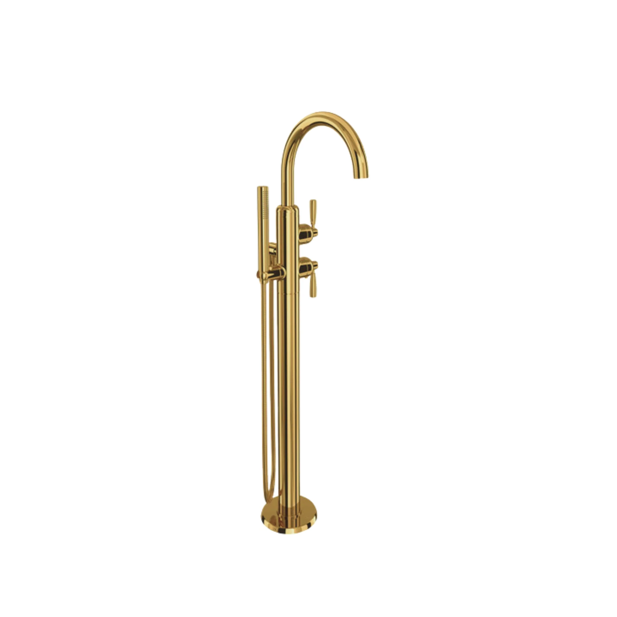 Robinet de bain autoportant avec douchette Collection Holborn - Image 5
