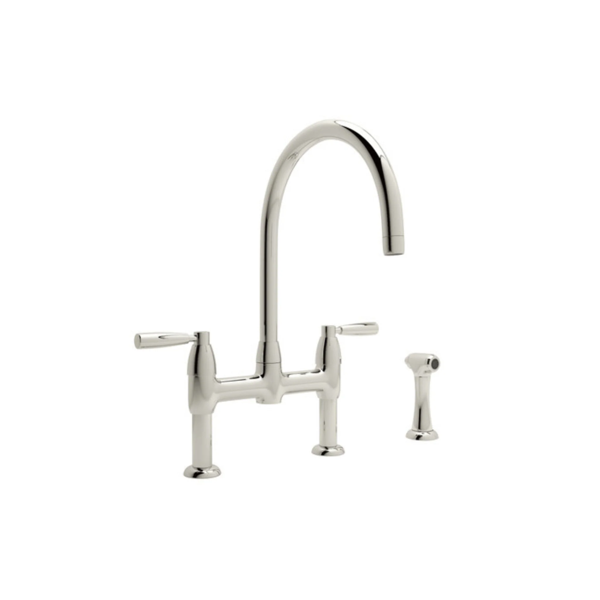 Robinet de cuisine Bridge Bec en C Collection Holborn - Image 2