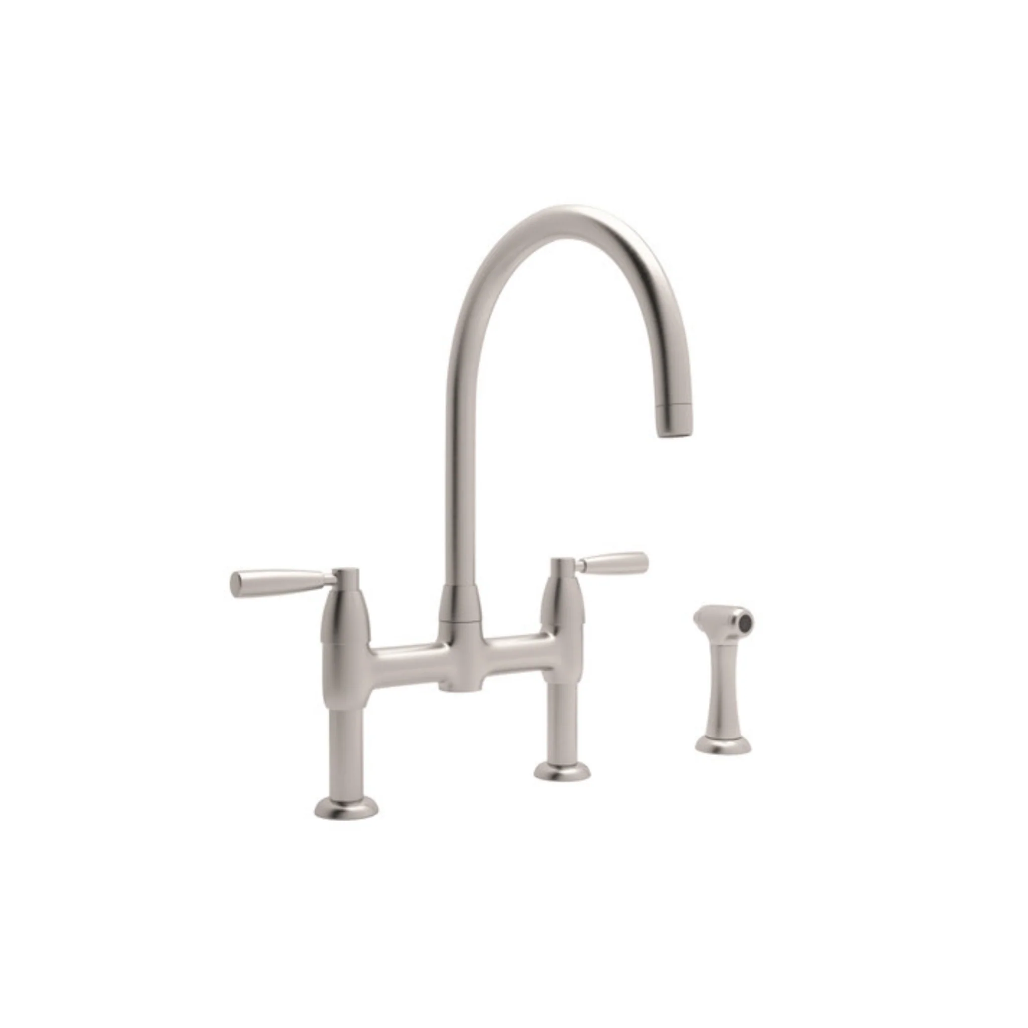 Robinet de cuisine Bridge Bec en C Collection Holborn - Image 3