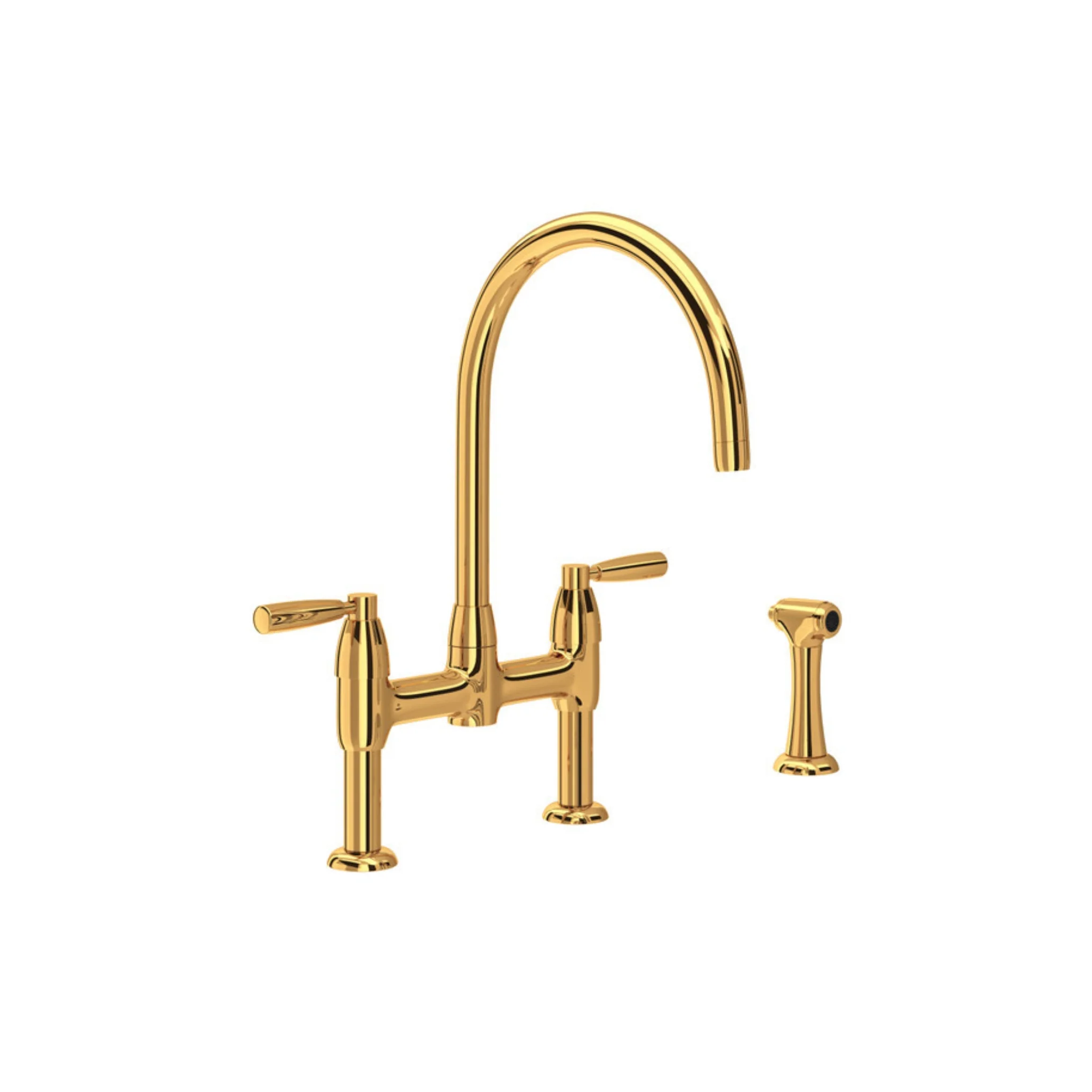 Robinet de cuisine Bridge Bec en C Collection Holborn - Image 5