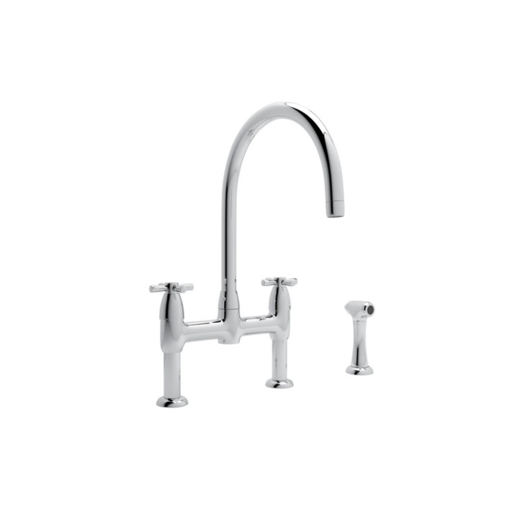 Robinet de cuisine Bridge Bec en C Collection Holborn - Image 7