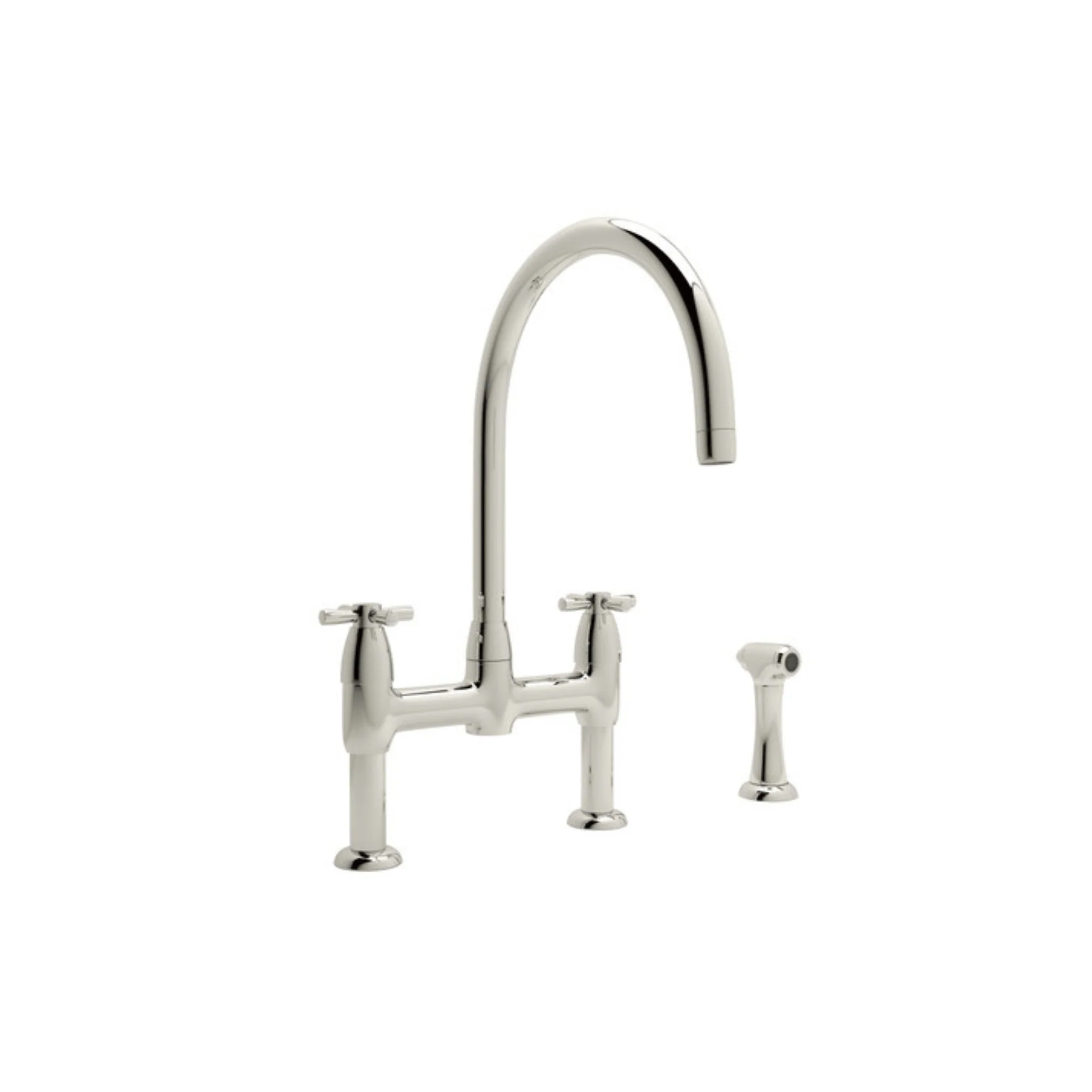Robinet de cuisine Bridge Bec en C Collection Holborn - Image 8