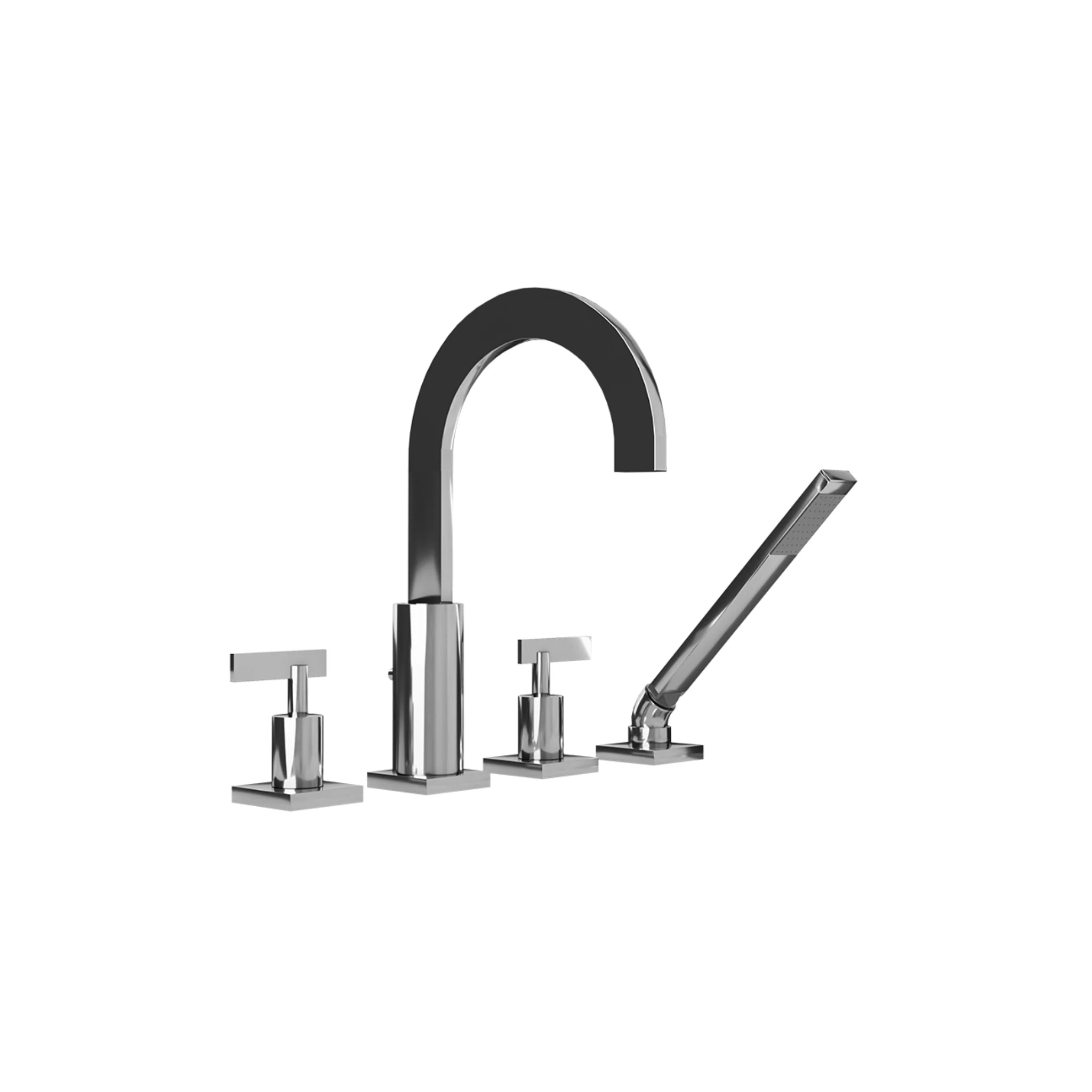 Robinet de bain 4 pièces Chrome Collection GABRIELLA