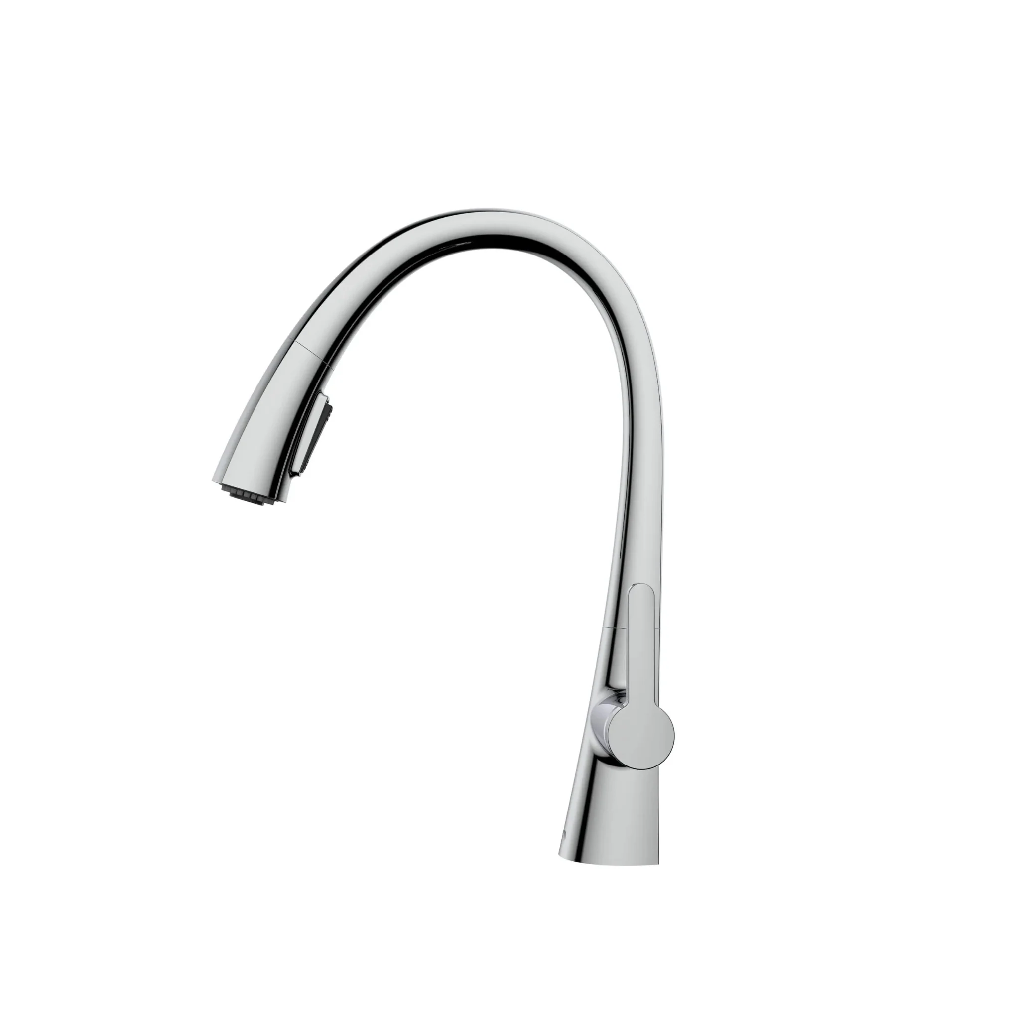 Robinet de cuisine bec pivotant et douchette amovible - Image 10