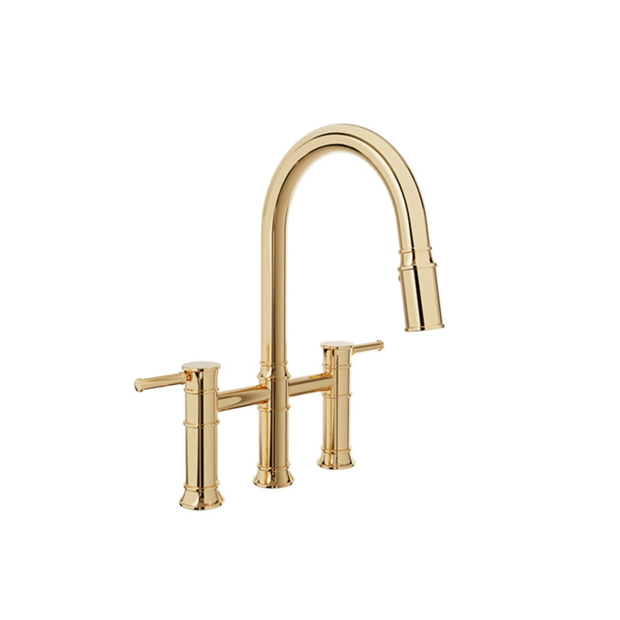 Robinet de cuisine bridge avec douchette Collection VILLA - Image 10