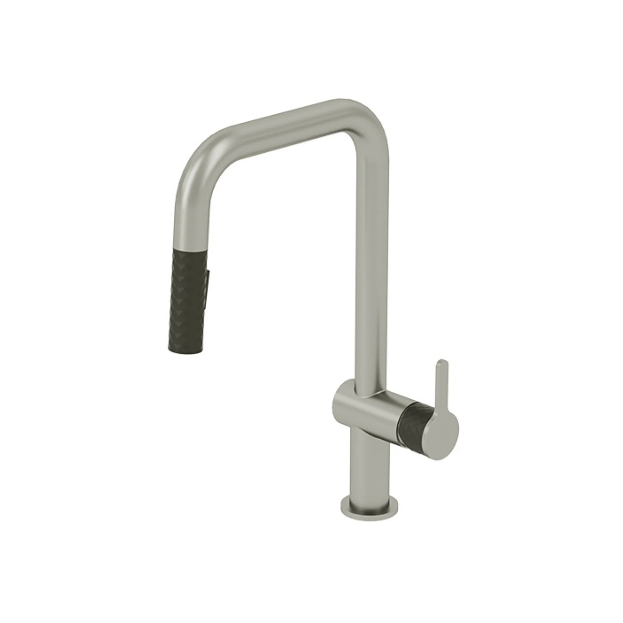 Robinet de cuisine carré à douchette rétractable 2 fonctions Collection Calozy - Image 10