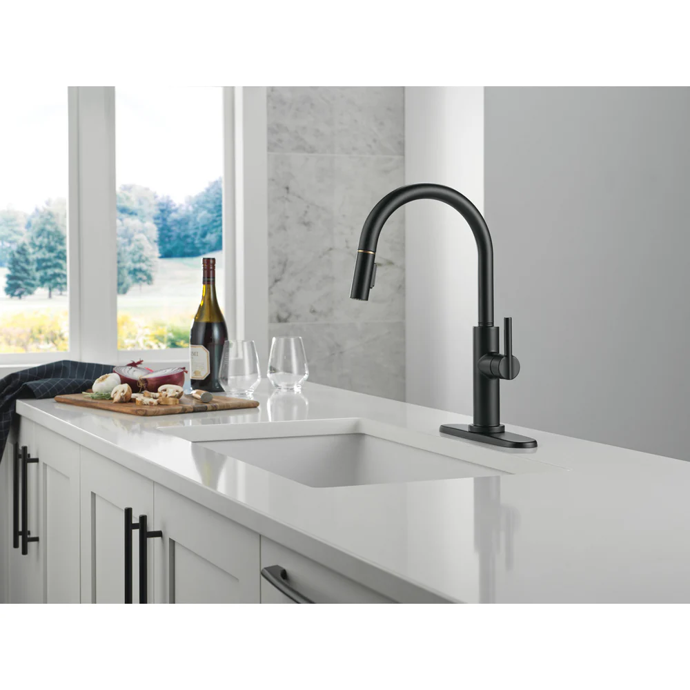Robinet de cuisine monotrou avec douchette Collection Nicoli - Image 9