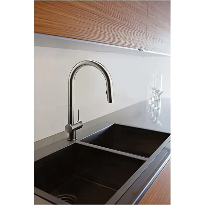 Robinet de cuisine rétractable, Bec en C, Collection Azure - Image 10