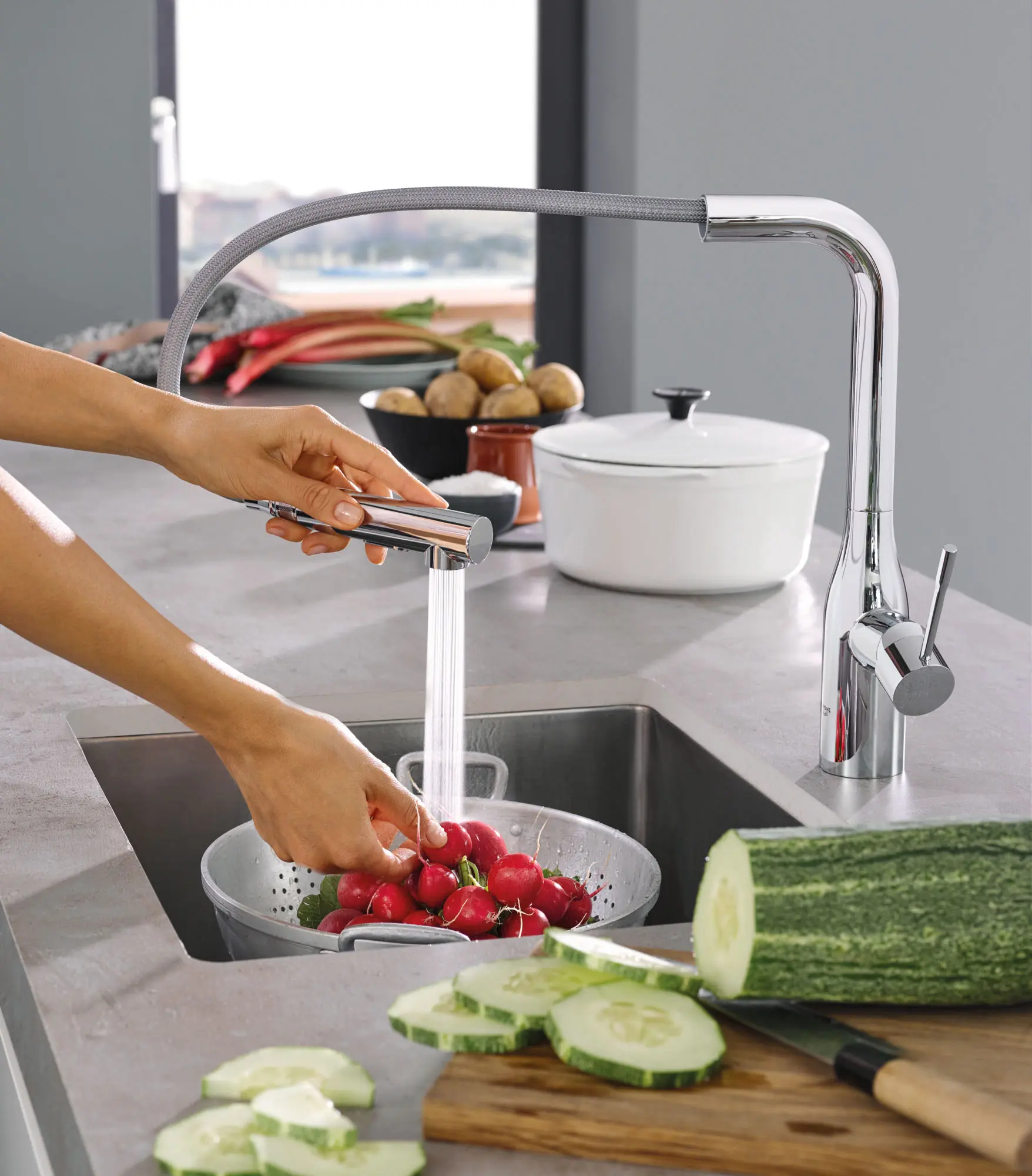 Robinet de cuisine rétractable Collection ESSENCE - Image 8