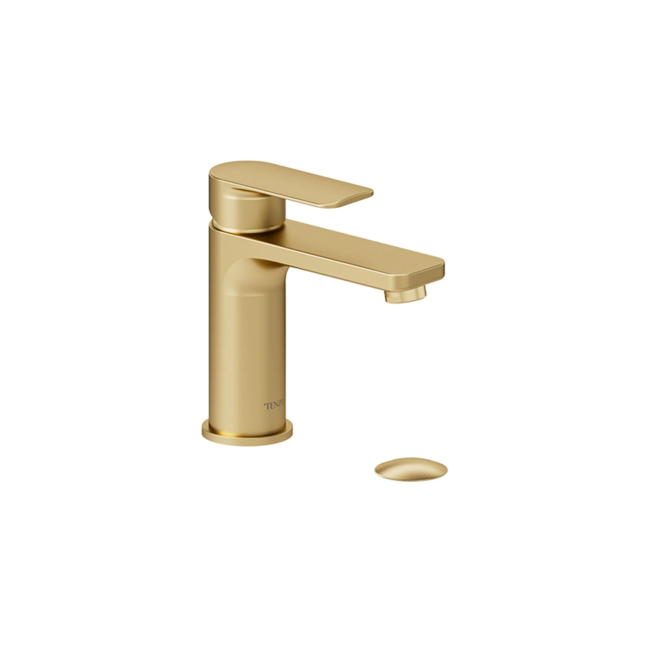 Robinet de lavabo monotrou collection Delano avec drain (overflow) - Image 3
