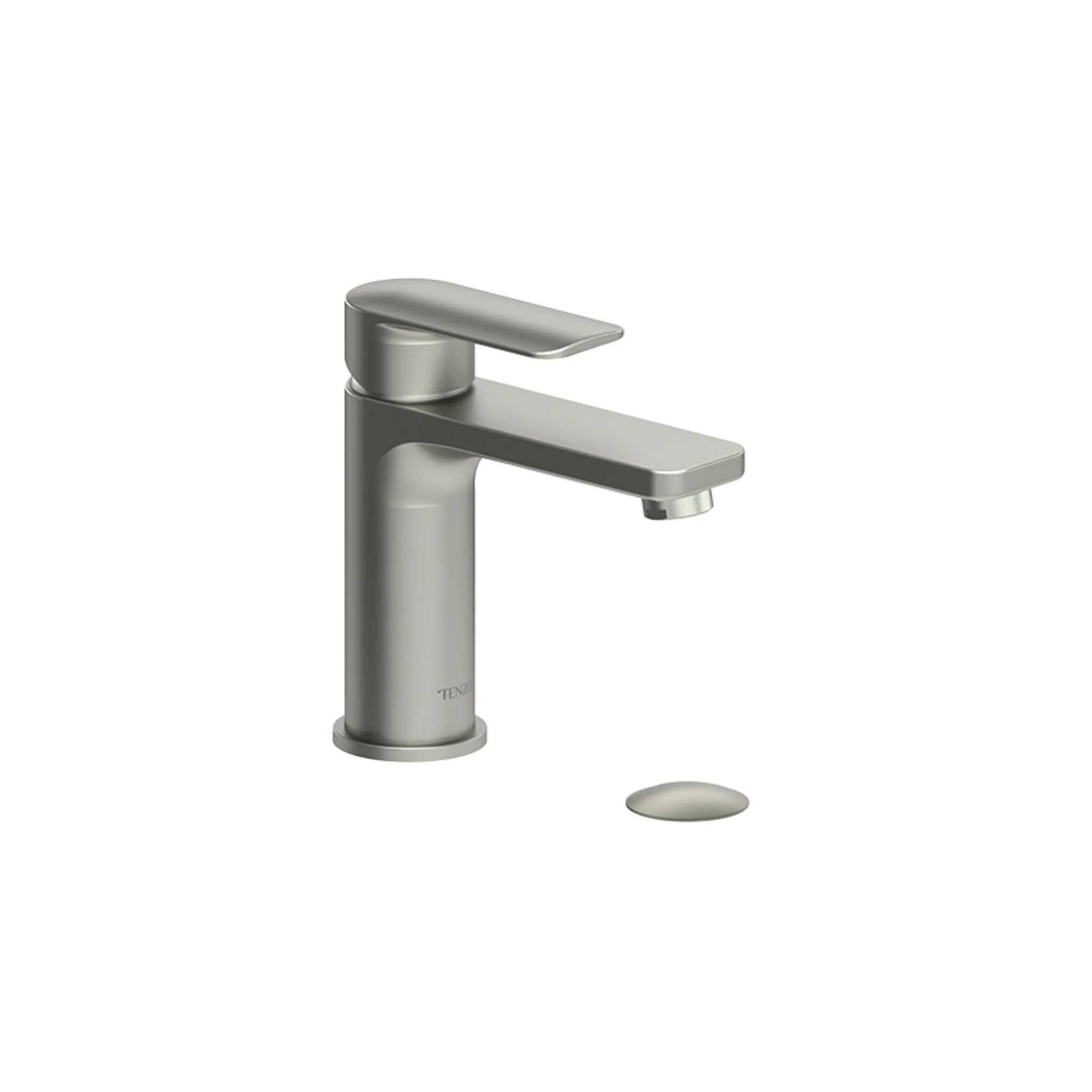 Robinet de lavabo monotrou collection Delano avec drain (overflow) - Image 4