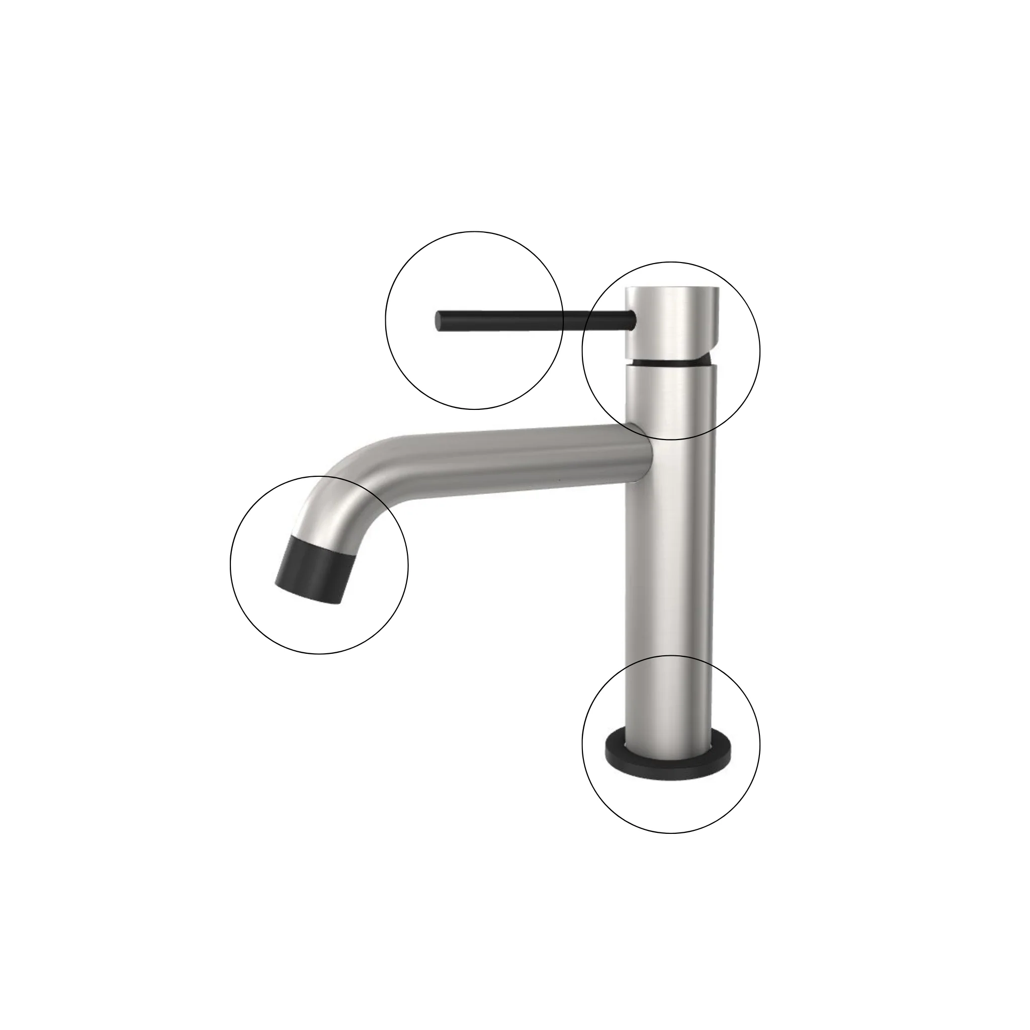 Robinet de lavabo monotrou Collection UMIX - Image 8