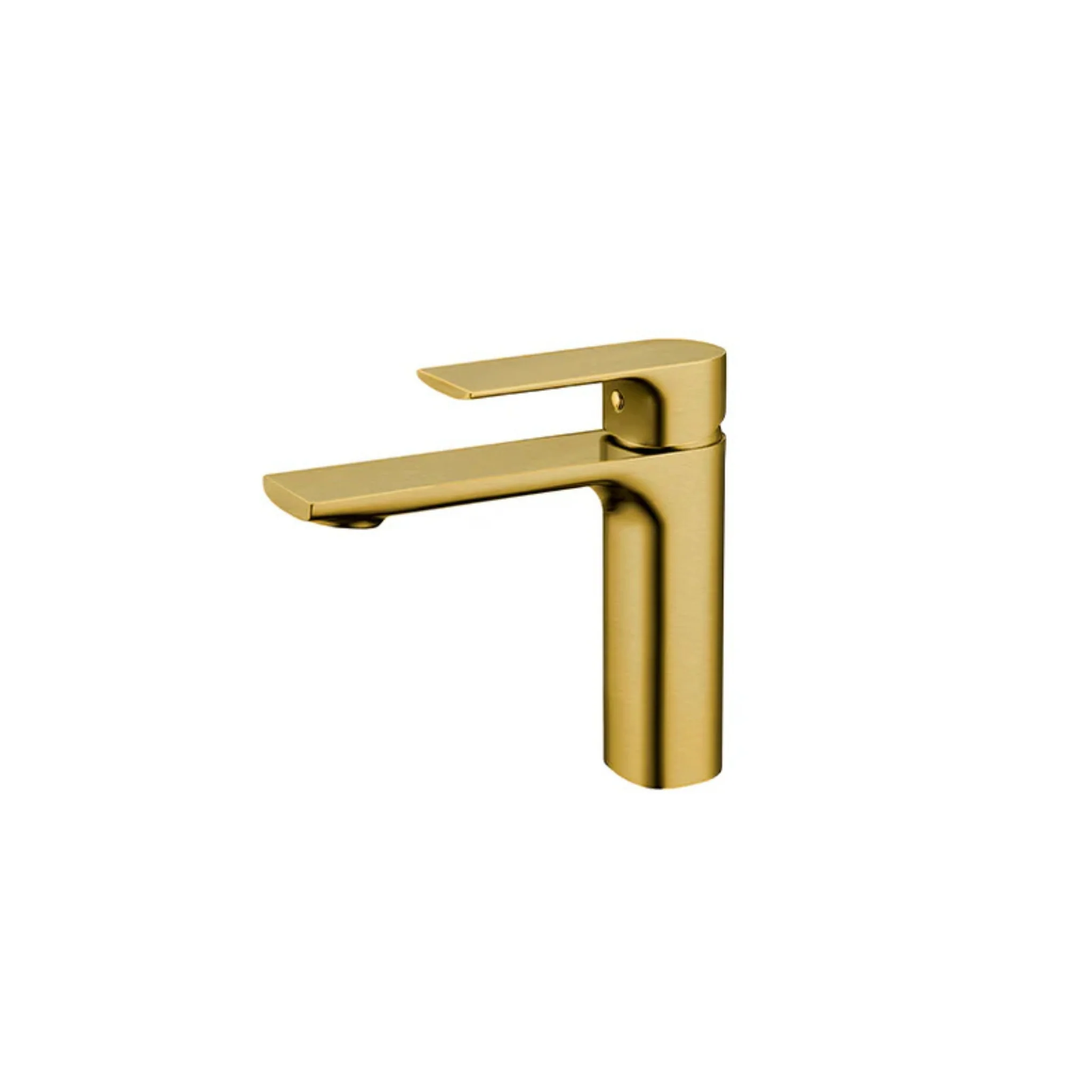 Robinet de lavabo monotrou Or Brossé Collection Mount Royal
