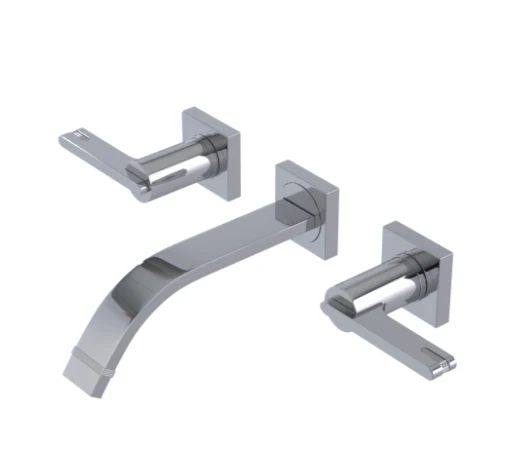 Robinet de lavabo mural 8" Collection R10