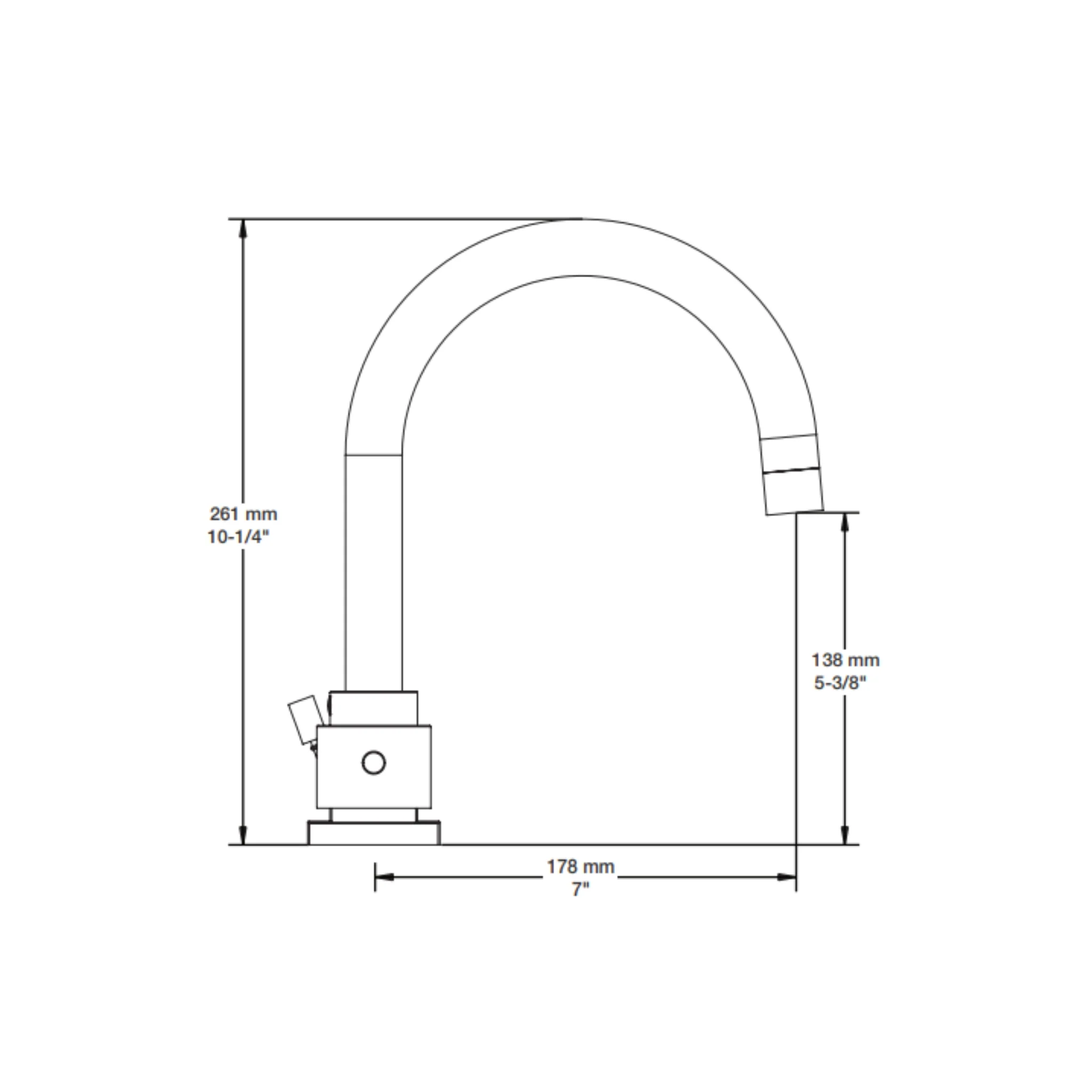 Robinet de lavabo 8″ Collection ZIP - Image 10