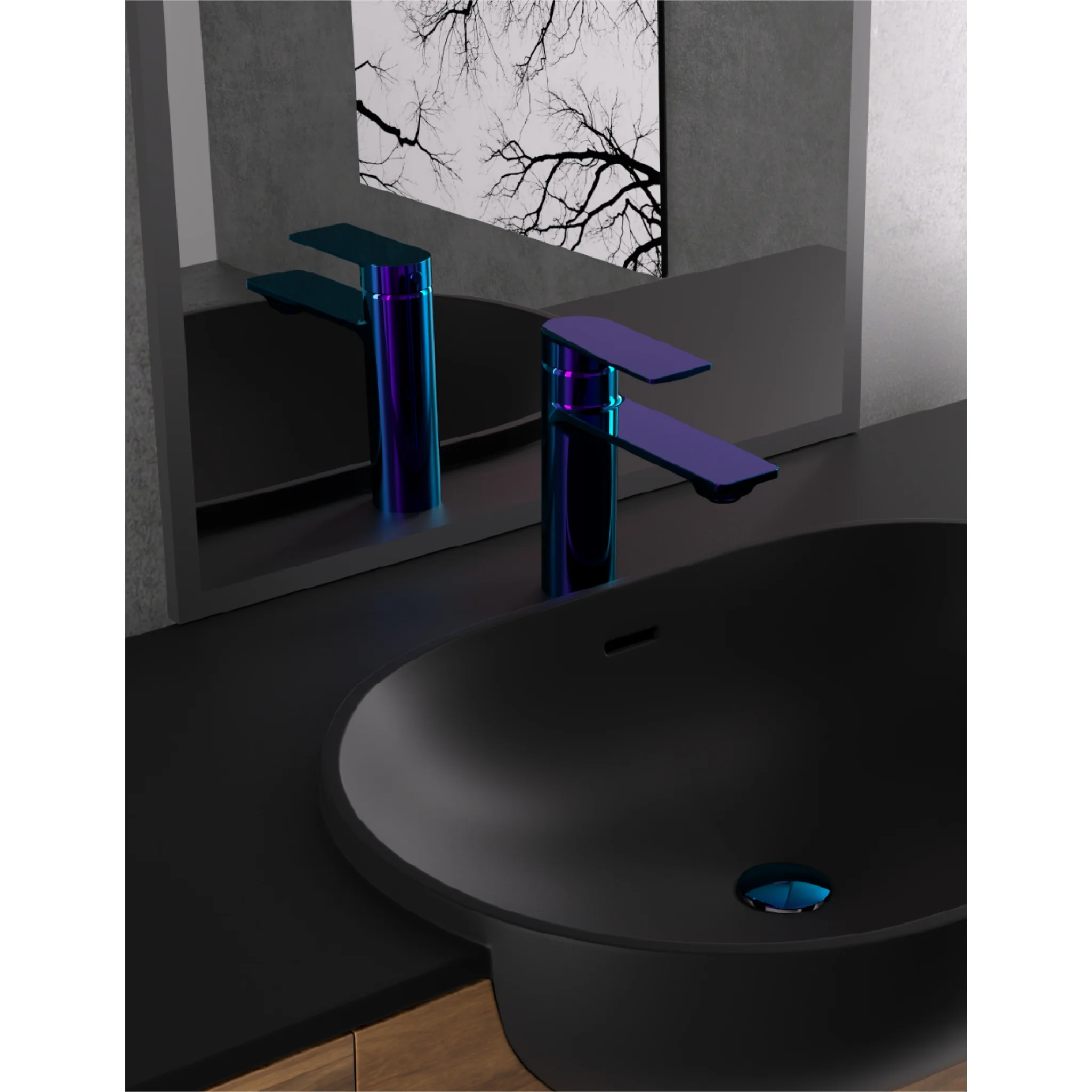 Robinet lavabo monotrou Collection Glam - Image 4