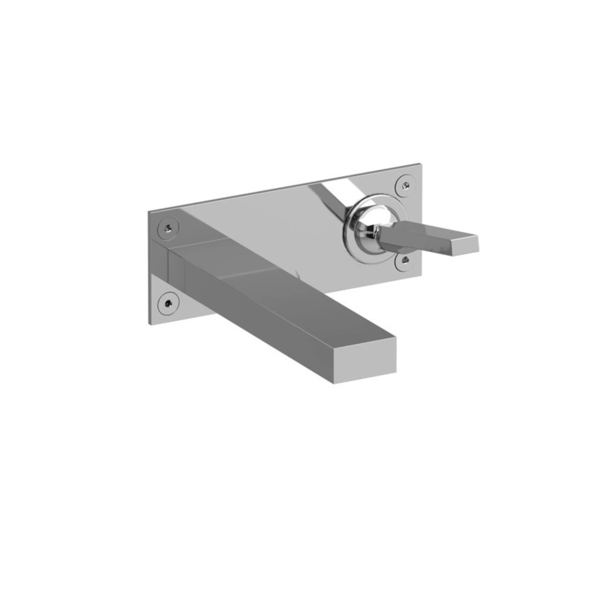Robinet de lavabo mural collection Kubik