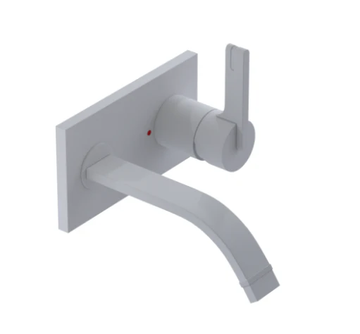 Robinet de lavabo mural mono-commande Collection R10 - Image 5