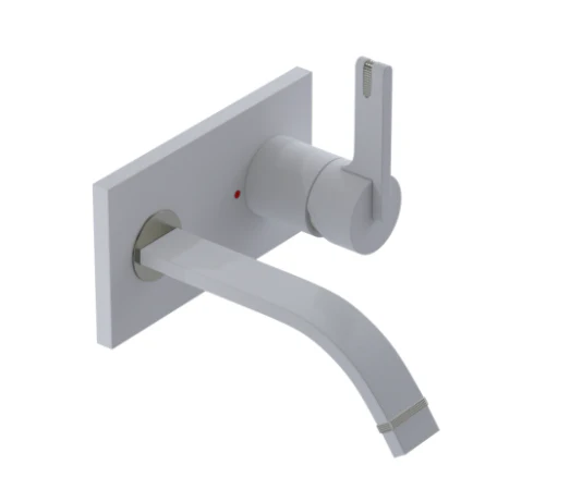 Robinet de lavabo mural mono-commande Collection R10 - Image 6