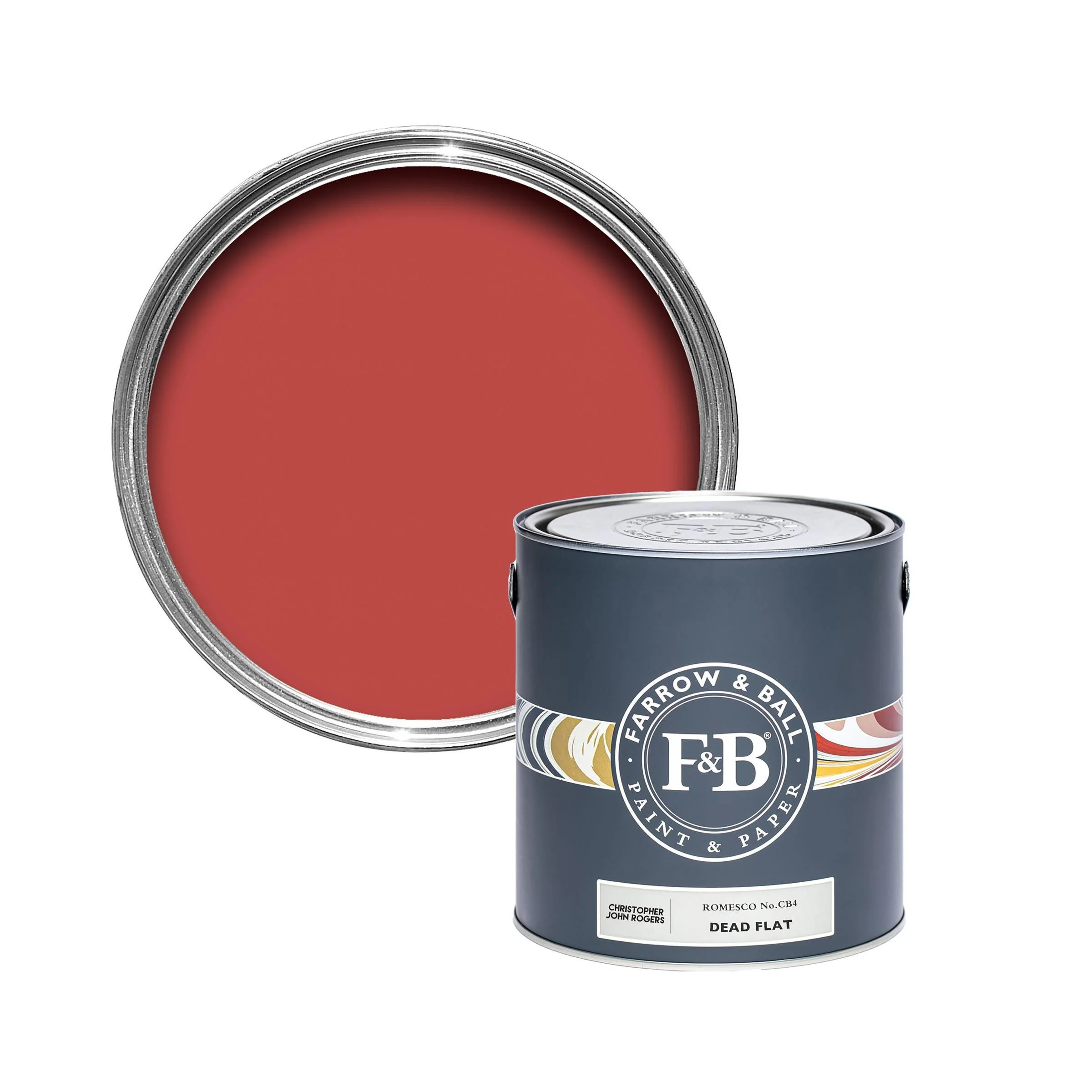 Romesco No. CB4 peinture Farrow & Ball - Image 4