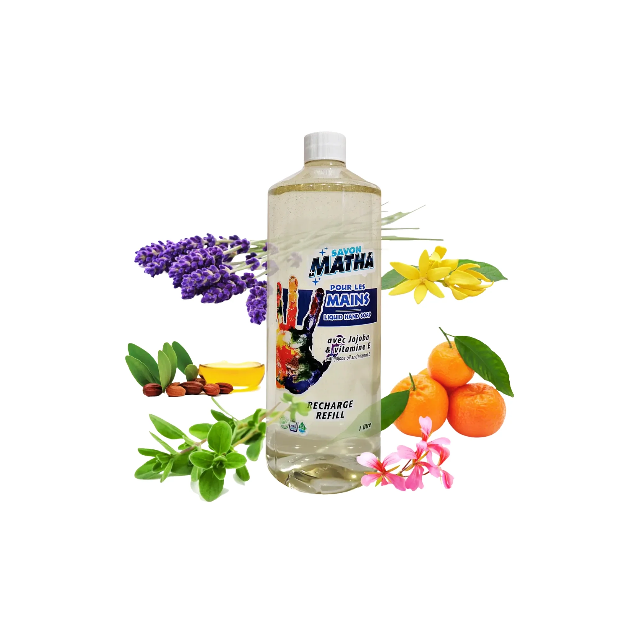 Savon Matha pour les mains 1L (recharge)