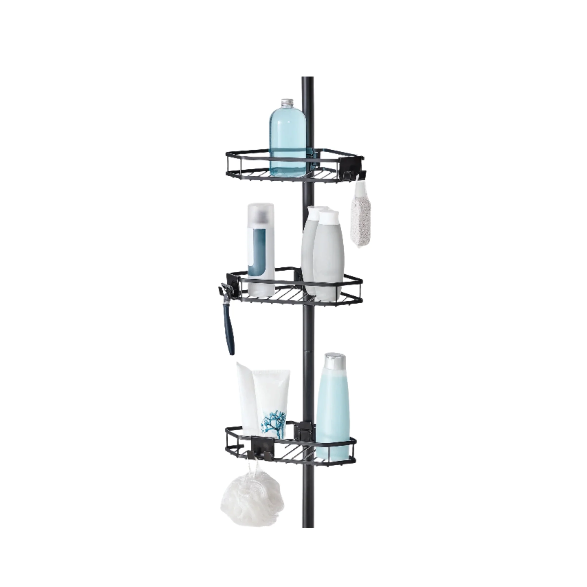 Support Ă pression pour la douche Collection Metropolitan