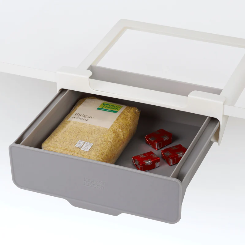 Tiroir tablette pour armoire gris - Image 4