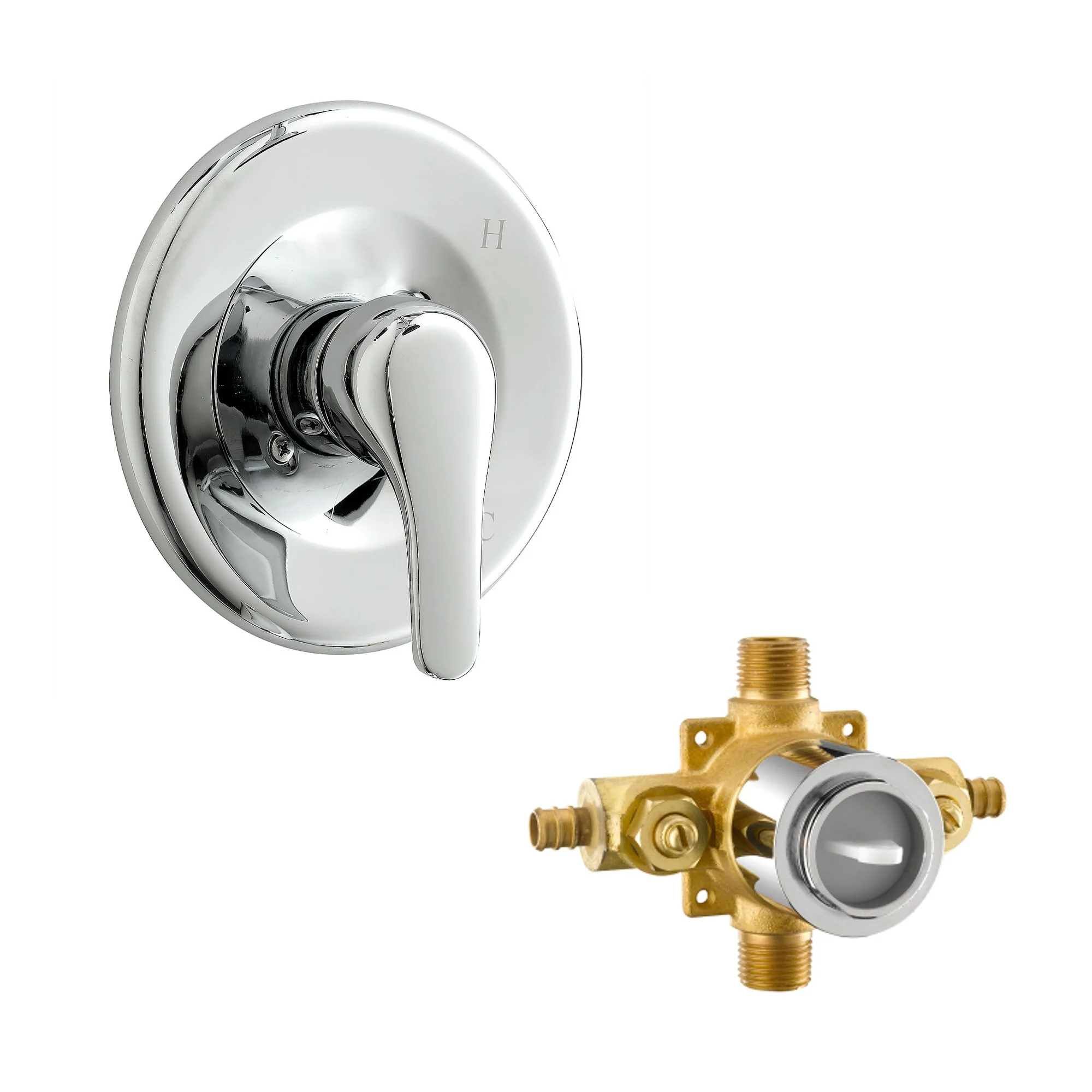 Valve de douche complète pression balancée