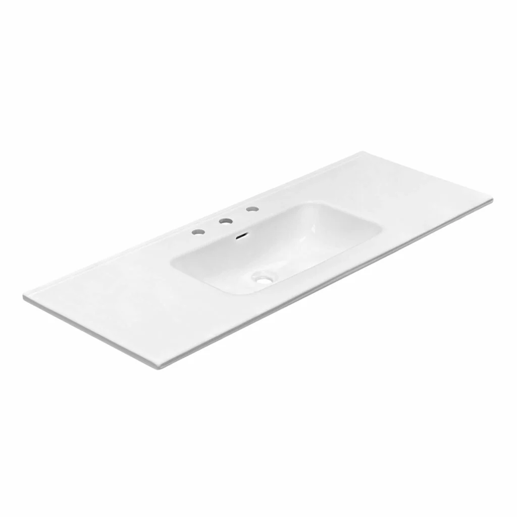 Vanité murale 48" Porcelaine lustrée Collection Deville - Image 10